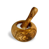 Rustic Olive Wood Mortar & Pestle
